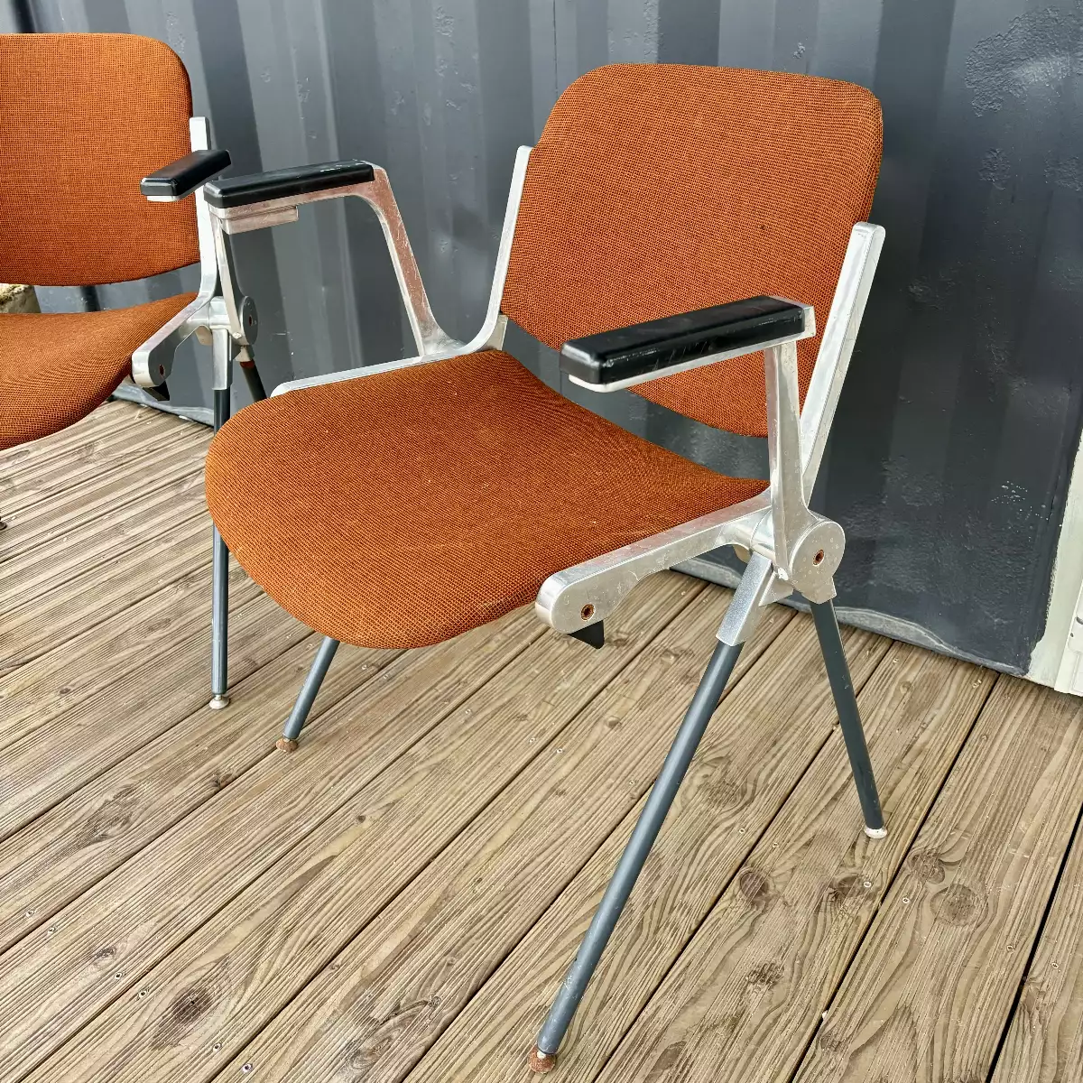 Deux fauteuils vintage Agora par Paolo Favaretto