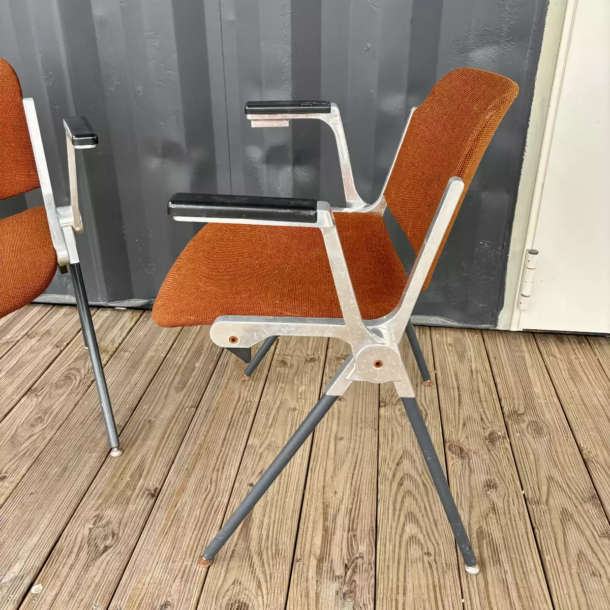 Deux fauteuils vintage Agora par Paolo Favaretto