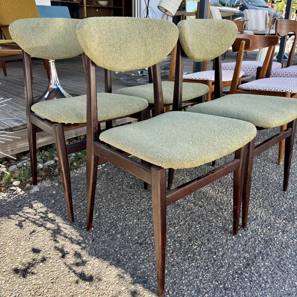Ensemble de 4 chaises scandinaves