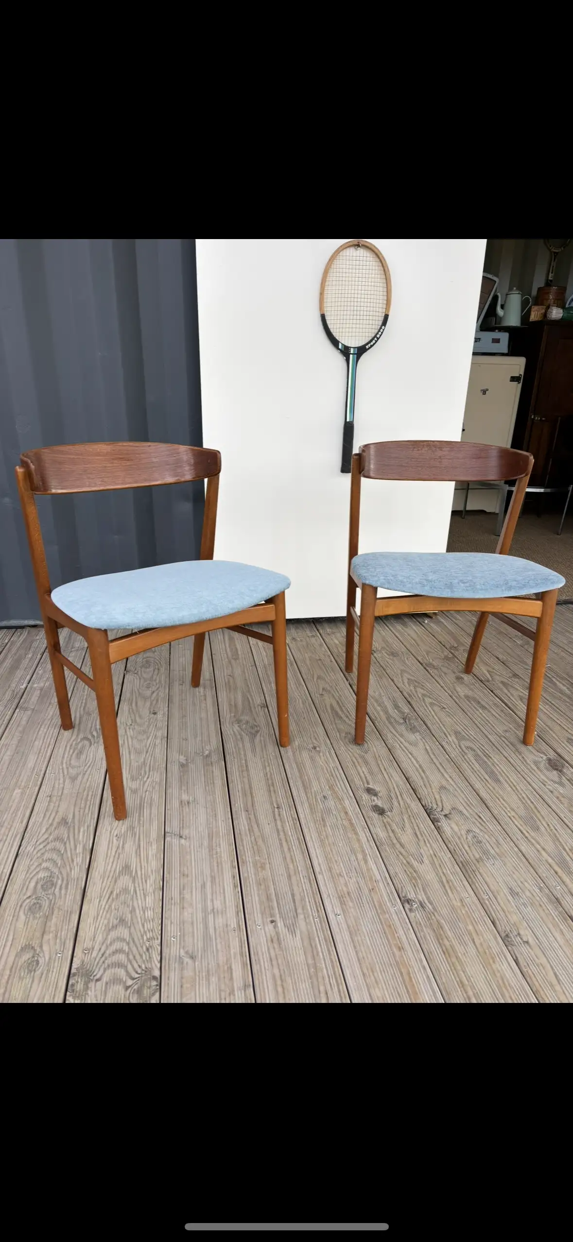 2 Chaises vintage FARSTRUP