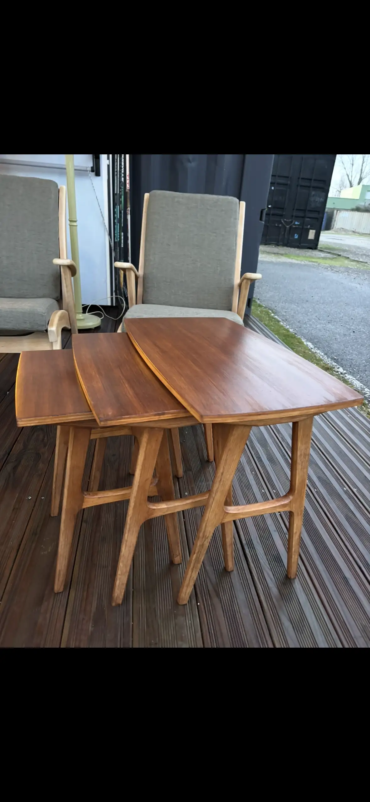 Tables gigogne vintage Bruksbo Design