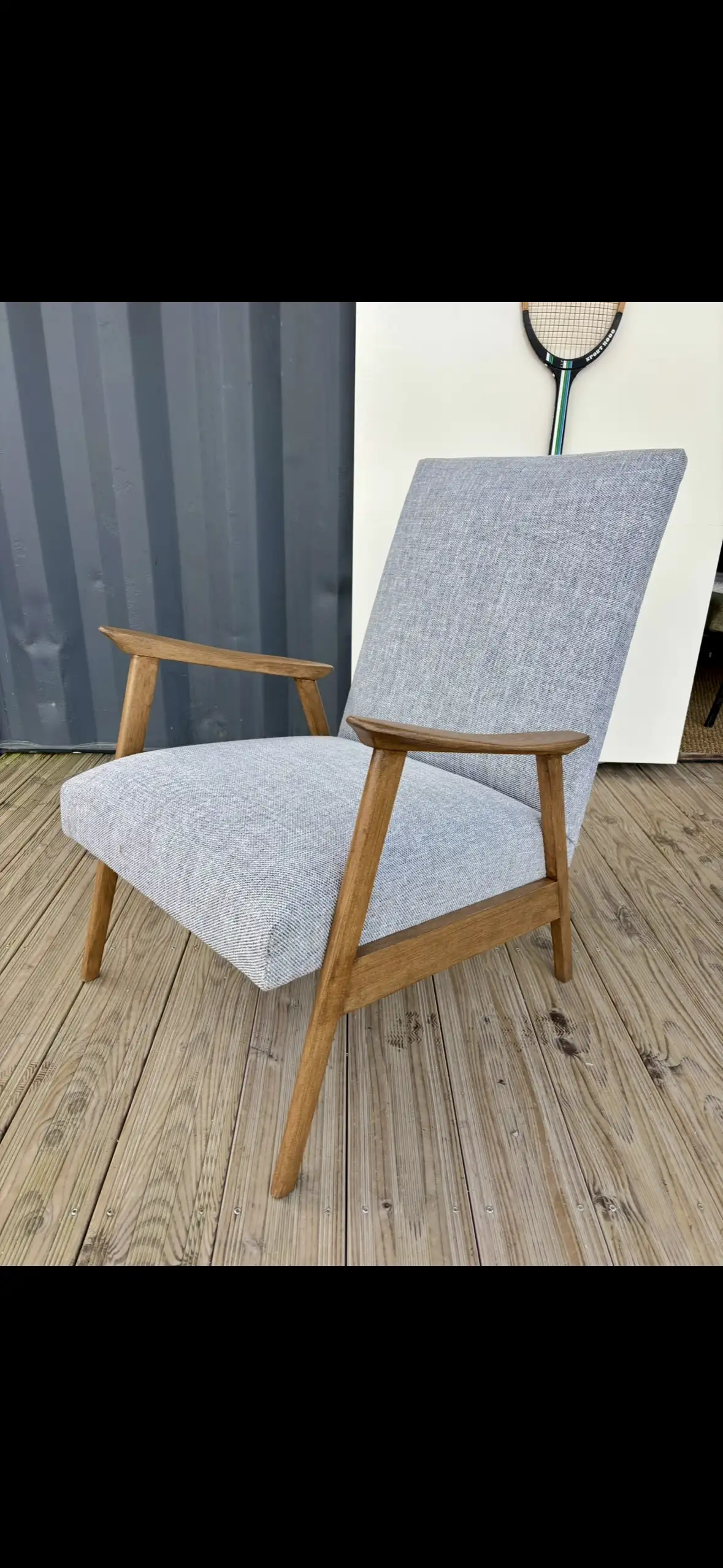 Fauteuil scandinave vintage