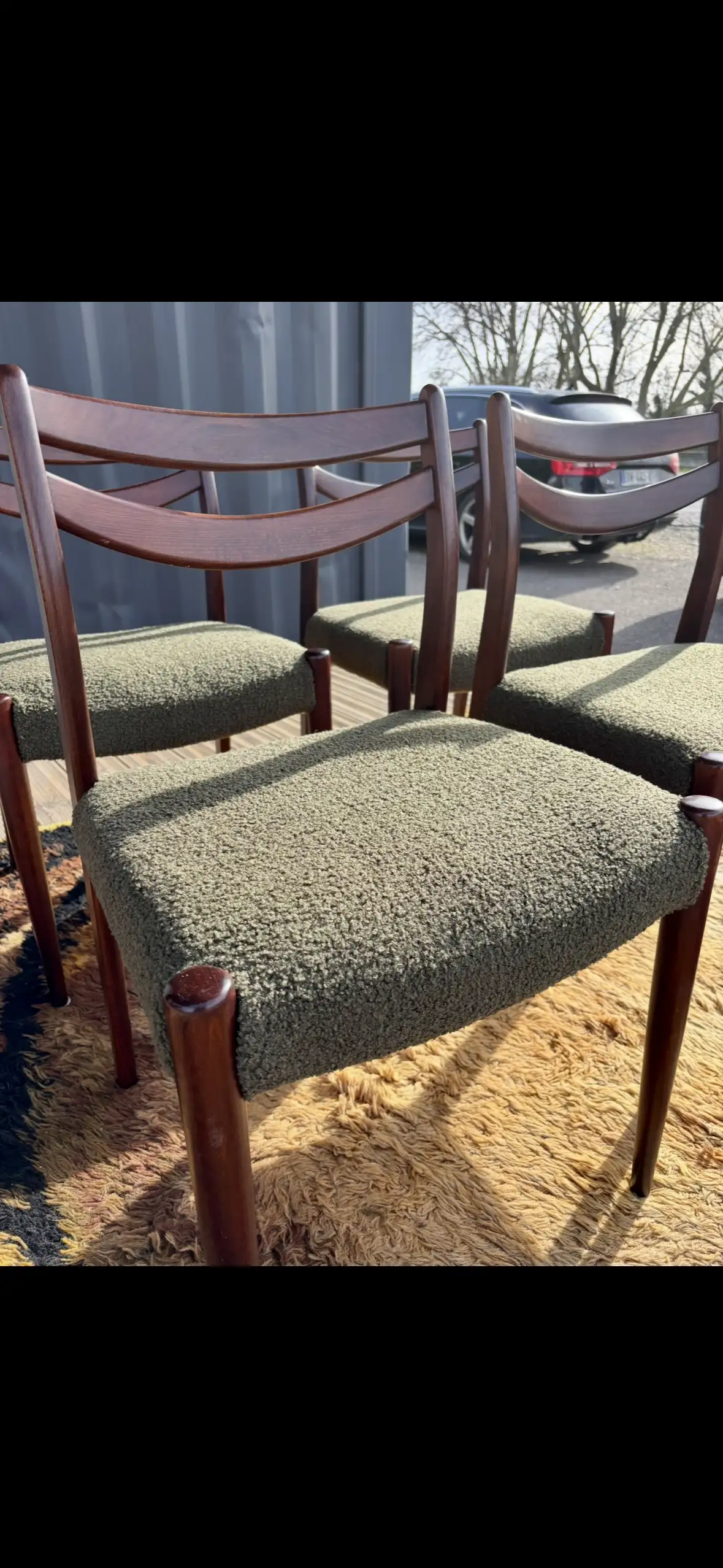 Ensemble de 4 chaises scandinaves