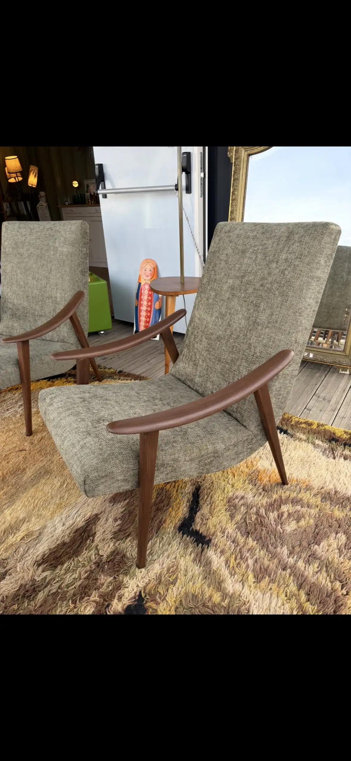 Fauteuils scandinaves vintage