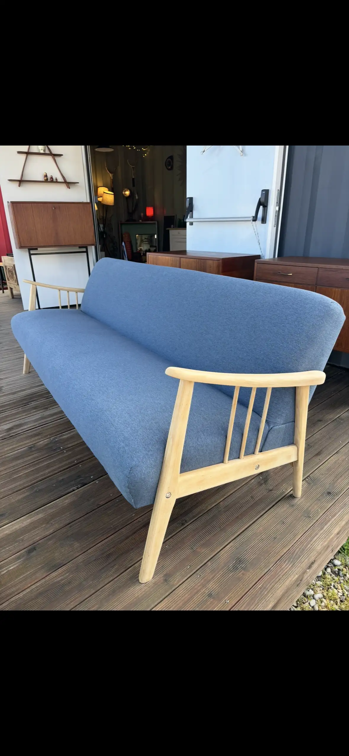 Banquette scandinave vintage