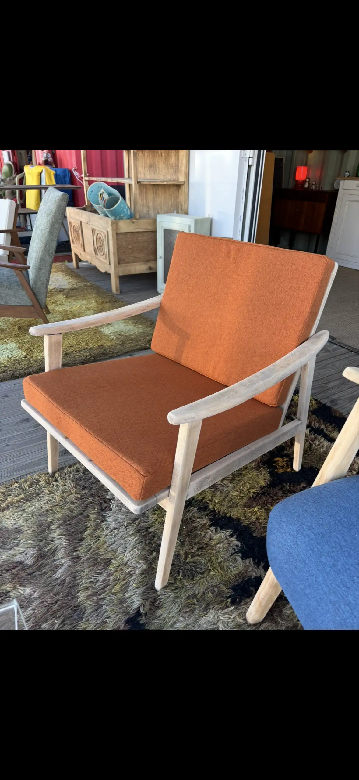 Fauteuil scandinave vintage