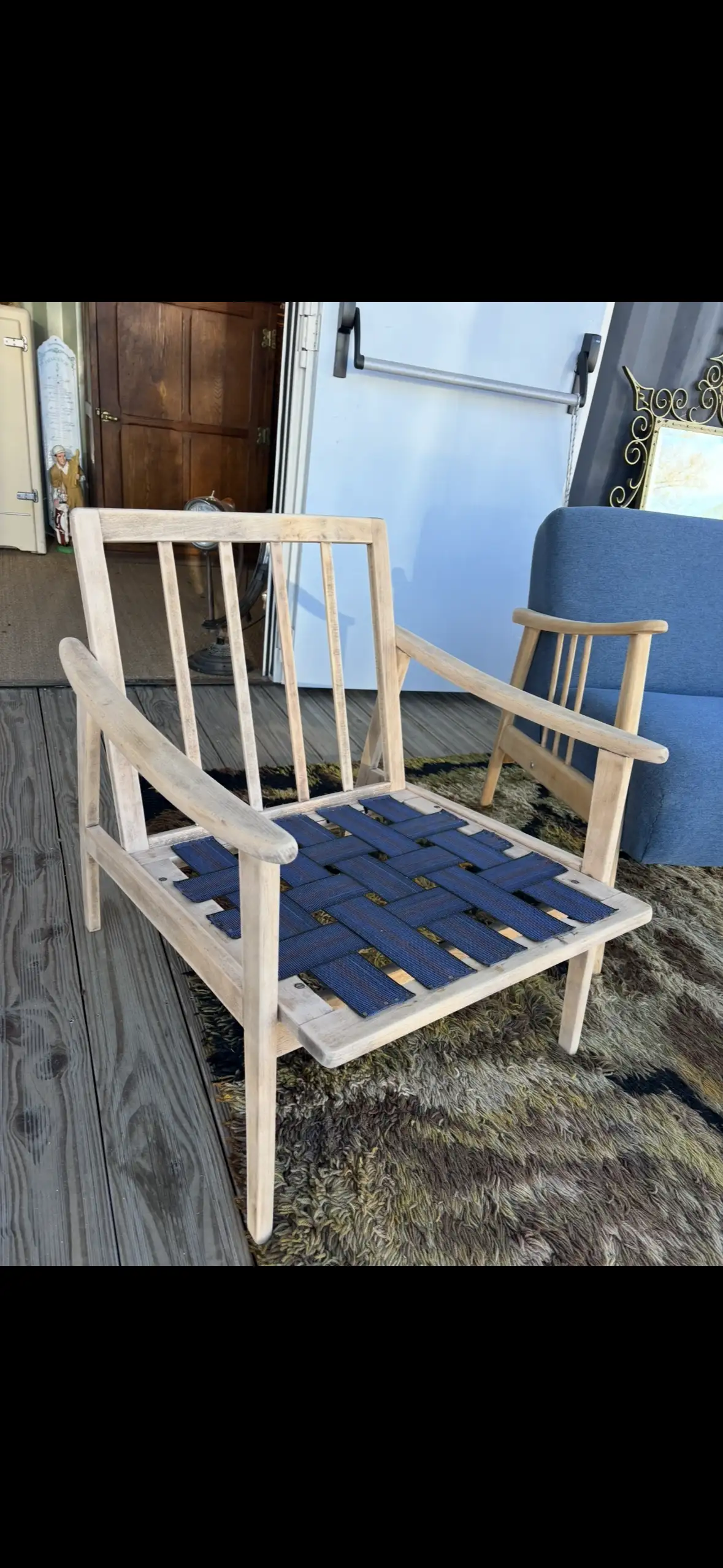 Fauteuil scandinave vintage