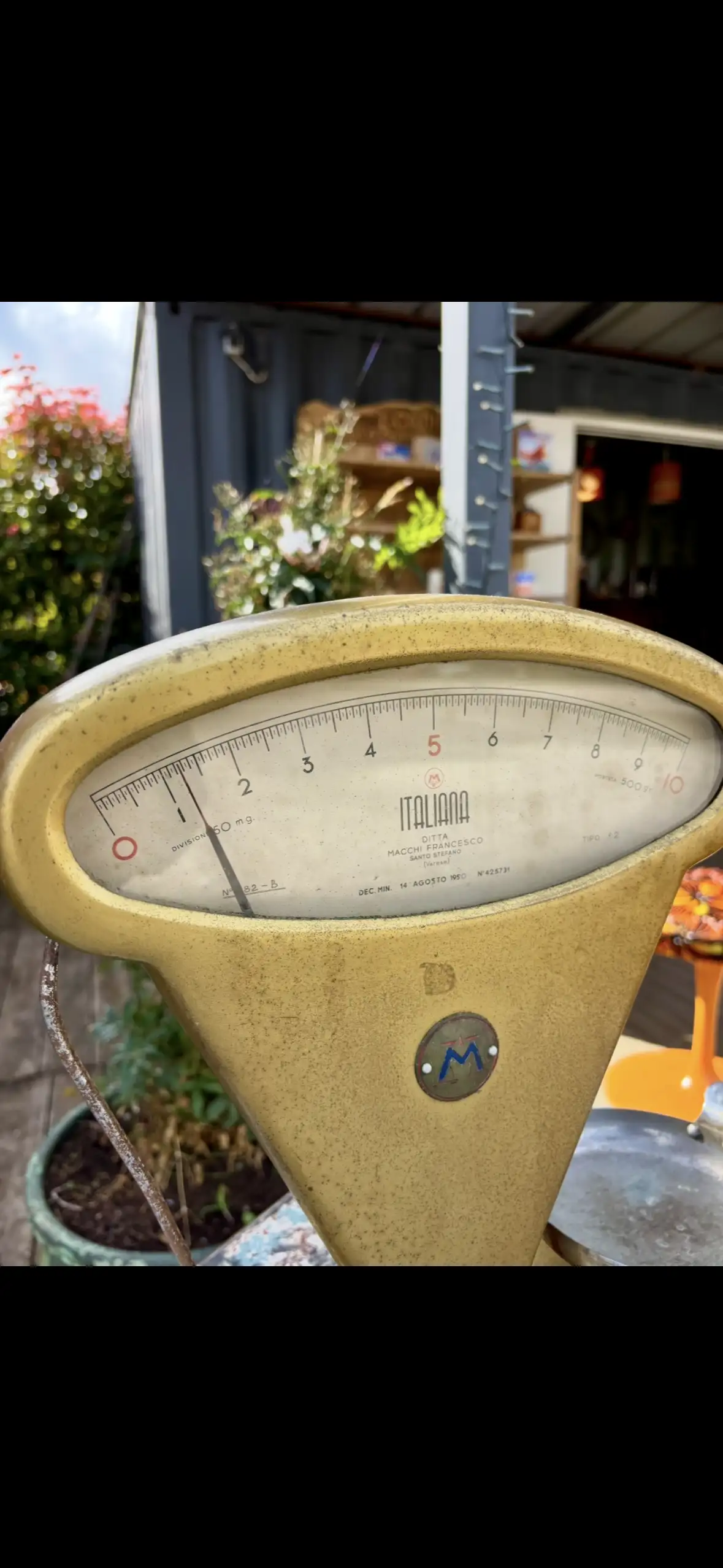 Ancienne balance de bijouterie